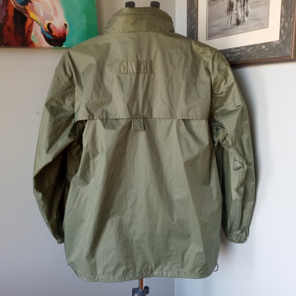 Wetskins waterproof full zip Jacket hidden Hood Size small runs big - Picture 2 of 9